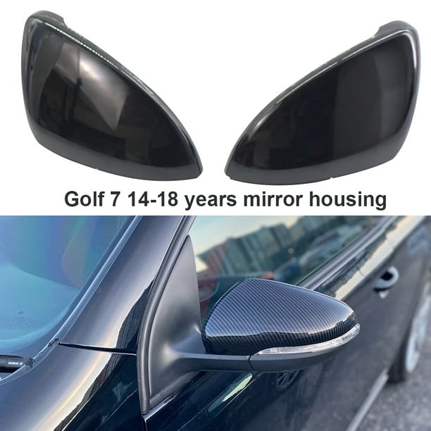 MIRROR HOUSING CAP COVER HOUSE FOR FORD FIESTA 2009-2019 LEFT SIDE, SILVER 